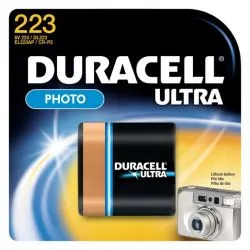 Pilhas de Lítio Duracell DL223A Ultra (1 Unidade)