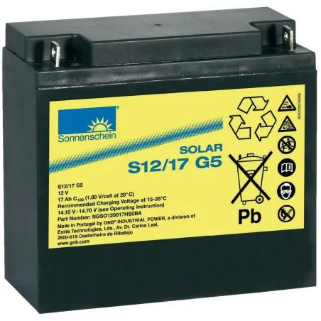 Bateria 12V 17Ah Sonnenschein