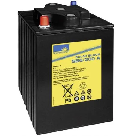 Bateria Sonnenschein 6V 200Ah