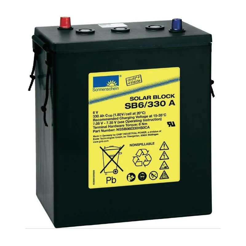 Bateria Sonnenschein 6V 330Ah