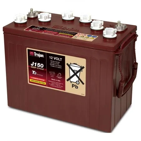 (Modelo antigo) Trojan Motive J150 12V 150Ah Bateria de Chumbo-Ácido Inundada de Ciclo Profundo