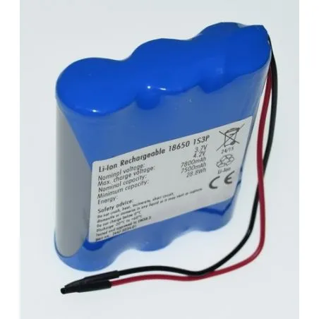 Pack de Baterias de Lítio 18650 3.7 V 7800mAh