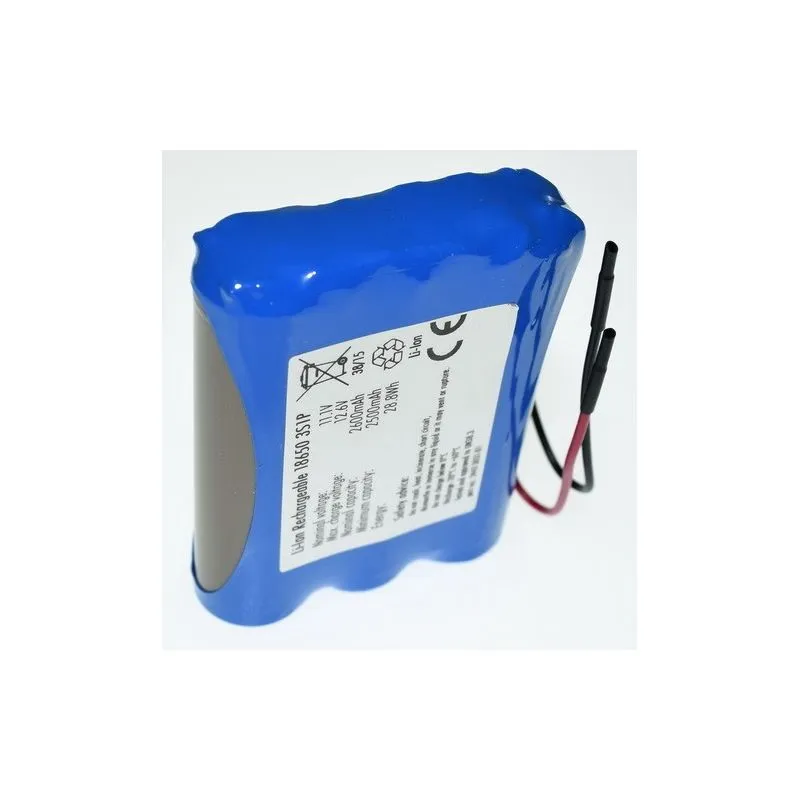 Ver mais grande Pack de Baterias de Lítio 18650 11.1 V 2600mAh