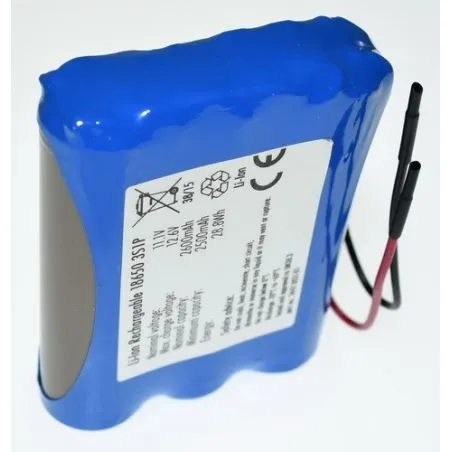 Ver mais grande Pack de Baterias de Lítio 18650 11.1 V 2600mAh