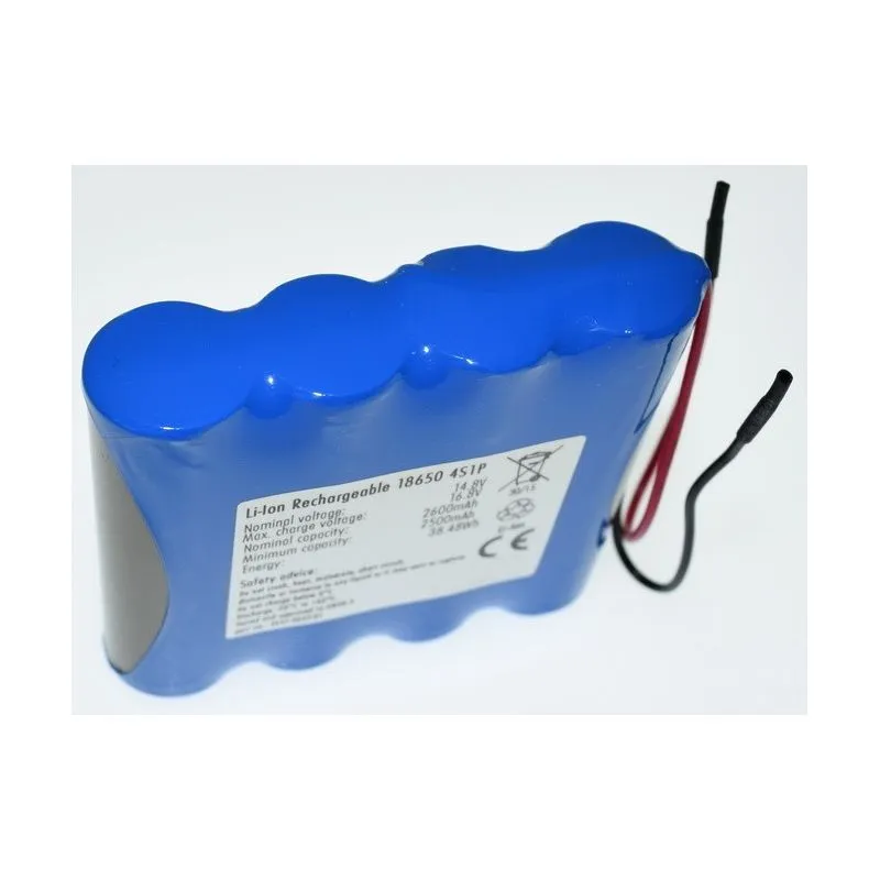 Pack de Baterias de Lítio 18650 14.8 V 2600mAh Linha
