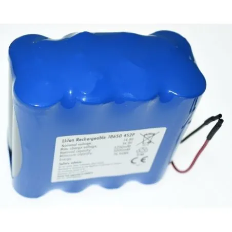 Pack de Baterias de Lítio 18650 14.8 V 5200mAh