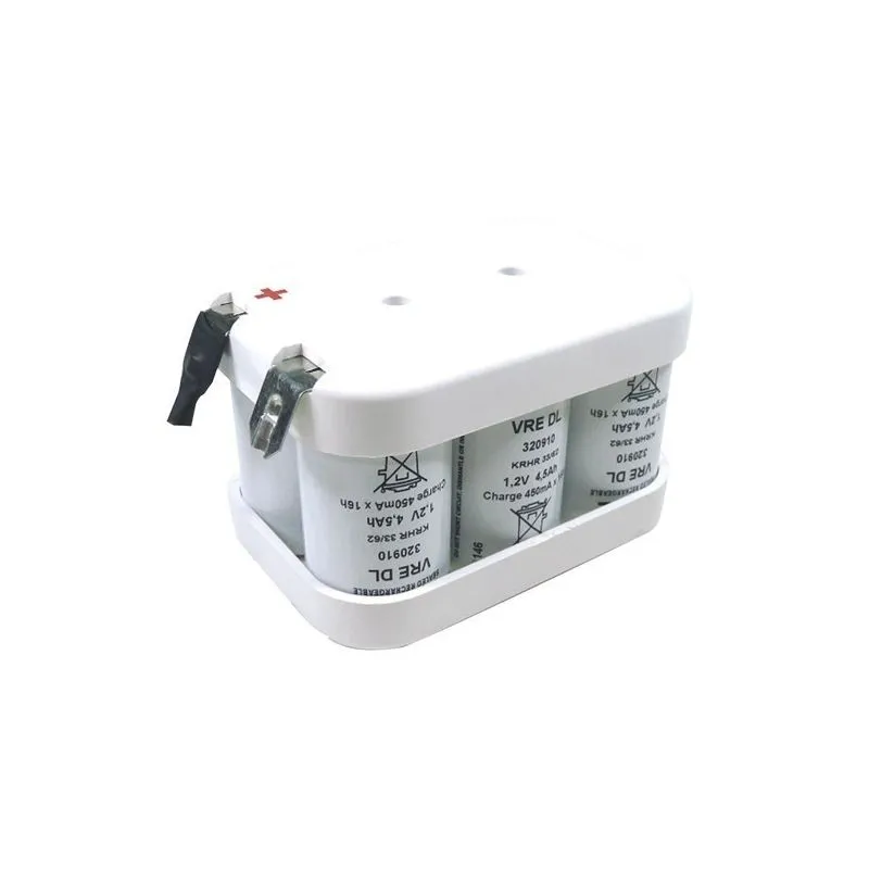 Bateria Luzes de emergência 6V 4000mah flasco