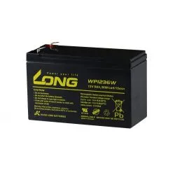 Bateria de Chumbo-Ácido AGM 12V 9Ah LONG WP1236W