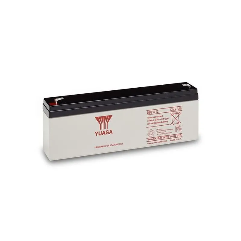 Bateria de Chumbo AGM 12V 2.3Ah YUASA