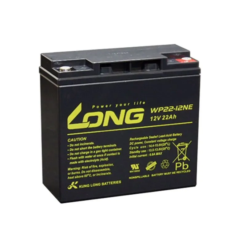 Bateria de Chumbo-Ácido AGM 12V 22Ah LONG WP22-12NE
