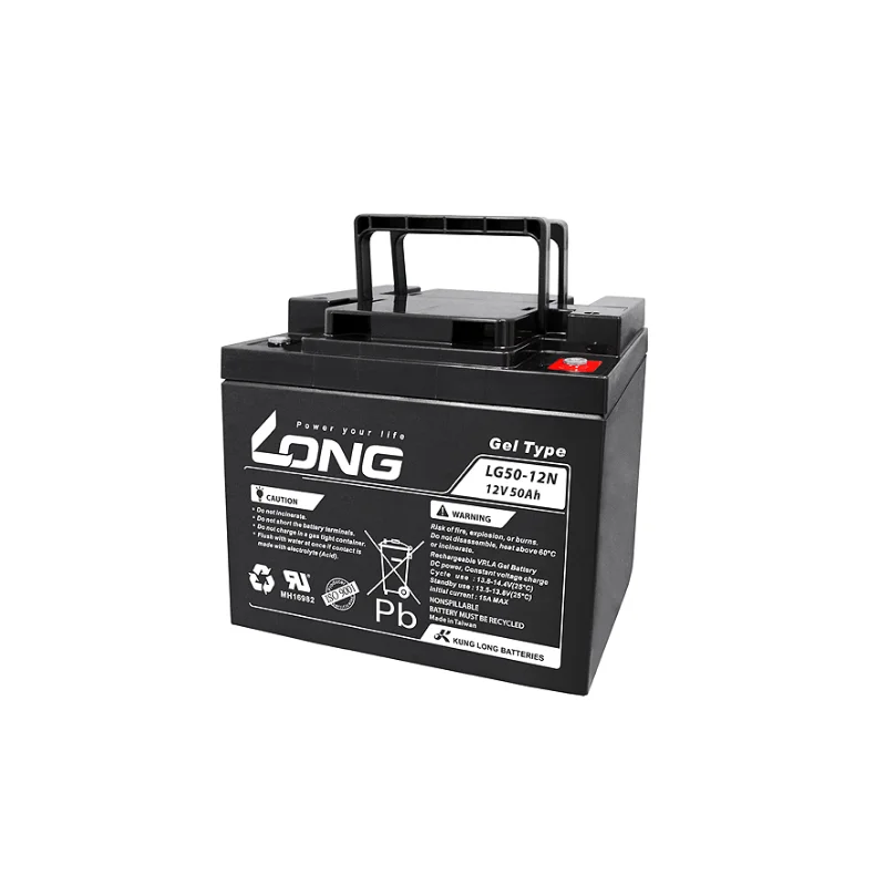 Bateria de Chumbo GEL 12V 50Ah LONG LG50-12N