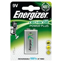 Pilhas Recarregáveis Energizer 9V 175 MAh