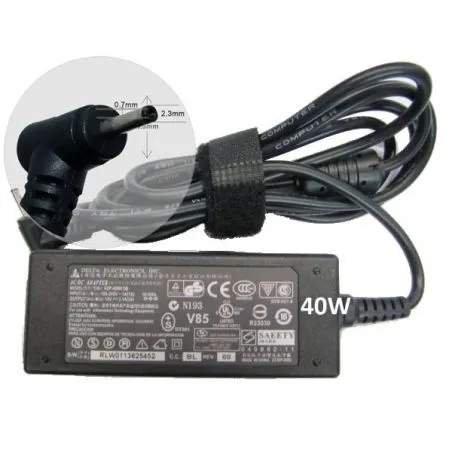 Carregador Asus 19V 40W 2.5-0.7 mm