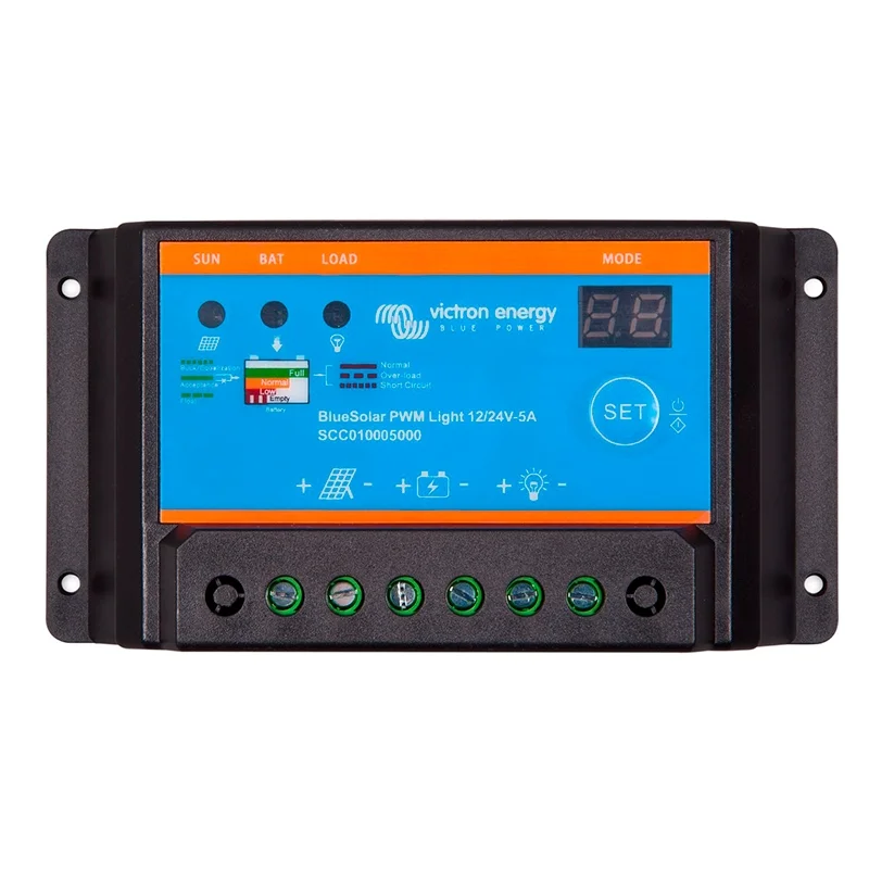 Controlador de Carga Victron BlueSolar PWM-Light 12/24V 5A