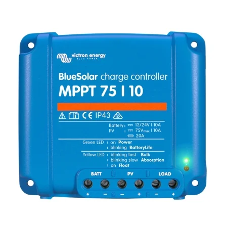 Controlador de Carga Victron BlueSolar MPPT 75/10