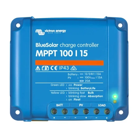Controlador de Carga Victron BlueSolar MPPT 100/15