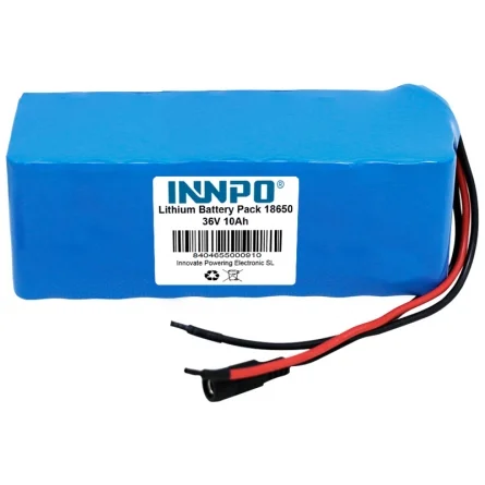 Pack de Baterias de Lítio 18650 36V 10Ah