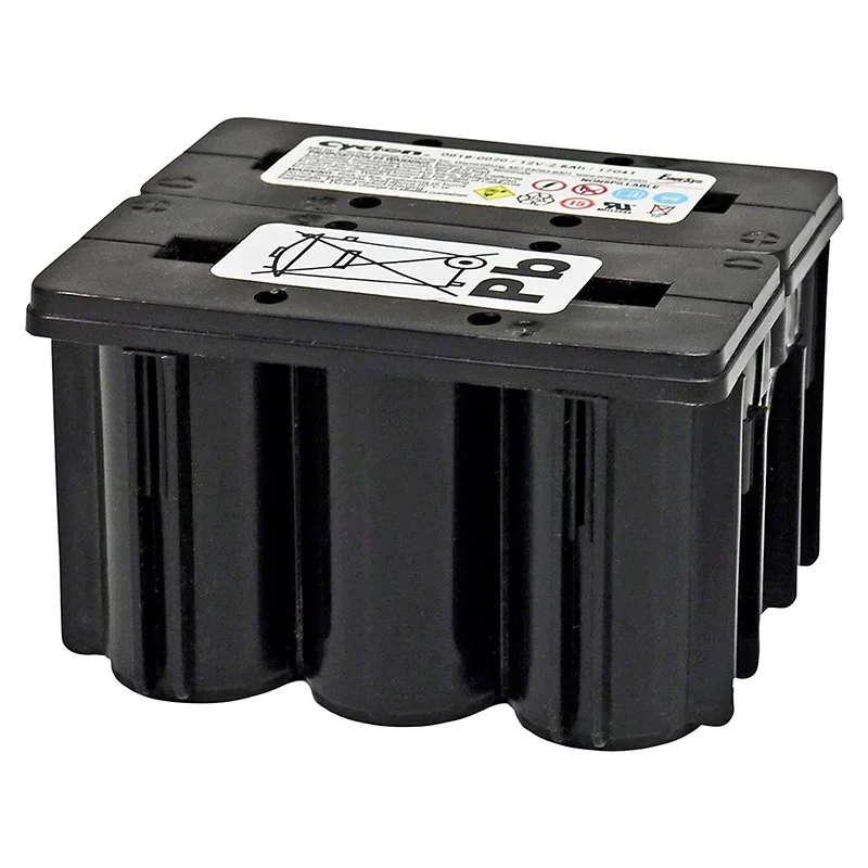 Bateria de Chumbo-Ácido AGM 12V 2.5Ah EnerSys CYCLON 0819-0020 Monobloco D Célula 2x3