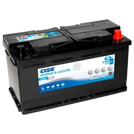 Bateria Exide EP800 Dual AGM 95Ah