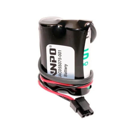 Bateria Lítio + Conector 3HAC044075-001 ABB Robots 7,2V 3600mAh