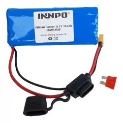 Pack de Baterias de Lítio 18650 11.1V 10400mAh