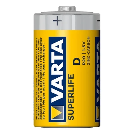 Pilhas Varta D Super Heavy Duty (2 Unidades)
