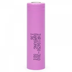 Bateria de Lítio Samsung INR 18650 30Q 3000mAh
