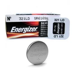 Pilhas Botão Óxido de Prata Energizer 321 DL (1 Unidade)