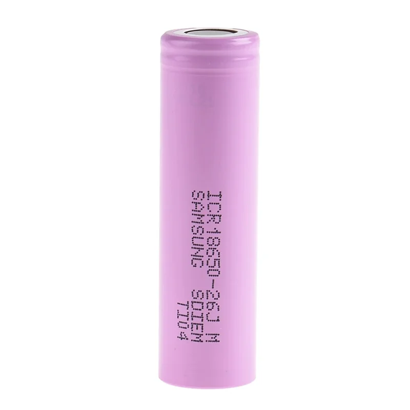 Bateria de Lítio Samsung ICR 18650 26J 2600mAh