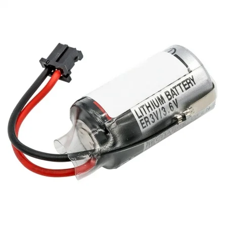 Bateria Lítio ER3V (Pilha + Conector) PLC 3.6V 1200mAh