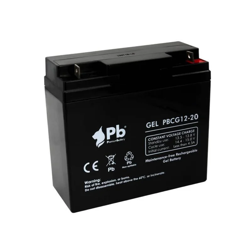 Bateria de Chumbo-Ácido GEL 12V 20Ah