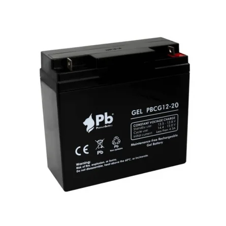 Bateria de Chumbo-Ácido GEL 12V 20Ah