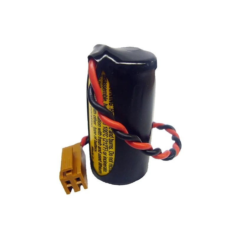 Bateria Lítio A02B-0177-K106 (Pilha Li-Ion + Conector) PLC 3V 2000mAh