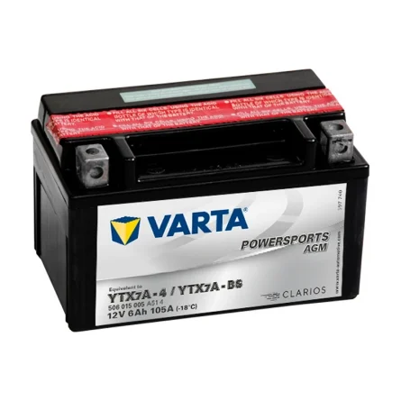 Bateria Varta AGM YTX7A-BS 6Ah