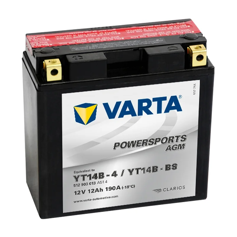 Bateria Varta YT14B-BS AGM 12Ah