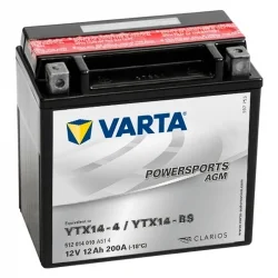 Bateria Varta YTX14-BS AGM 12Ah