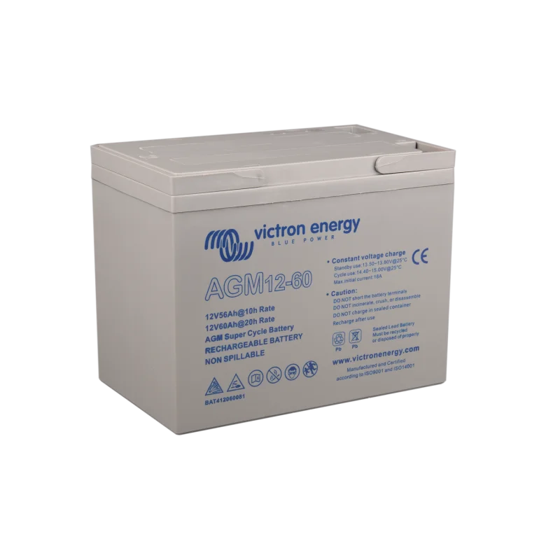 Bateria de Chumbo-Ácido AGM 12V 60Ah Victron Cíclica