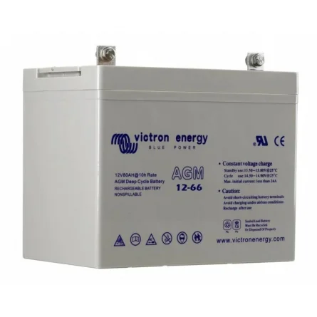 Bateria de Chumbo-Ácido AGM 12V 66Ah Victron Cíclica