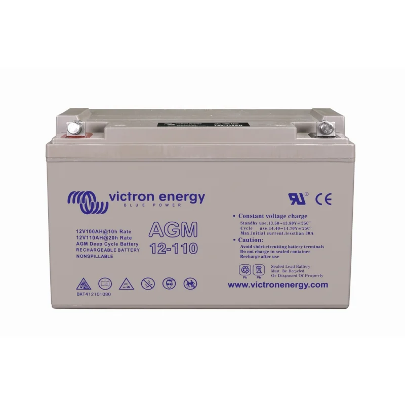 Bateria de Chumbo-Ácido AGM 12V 110Ah Victron Cíclica