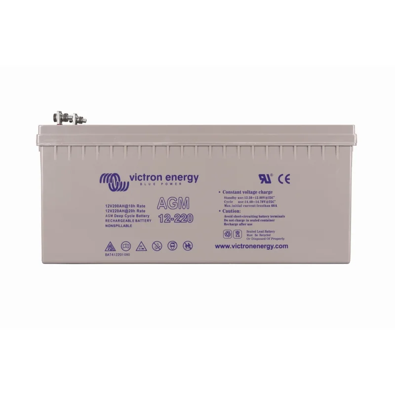 Bateria de Chumbo-Ácido AGM 12V 220Ah Victron Cíclica
