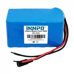 Pack de Baterias de Lítio 18650 24V 12Ah