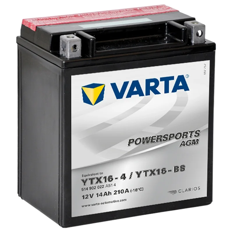 Bateria Varta YTX16-BS AGM 14Ah