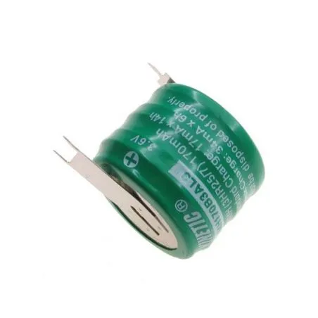 Bateria recarregável 3.6V 250mah Ni-Mh