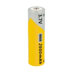 Bateria de Lítio ICR 18650 2600mah com circuito de proteção