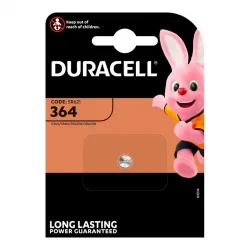 Pilhas Botão Óxido de Prata Duracell 364 (1 Unidade)