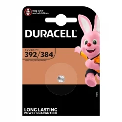 Pilhas de Moeda de Óxido de Prata Duracell 392 384 (1 Unidade)