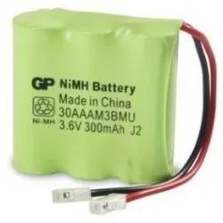 Bateria Telefone sem fio 3.6 V 280mAh