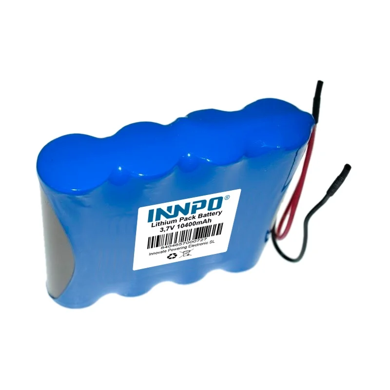 Pack de Baterias de Lítio 18650 3.7V 10400mAh