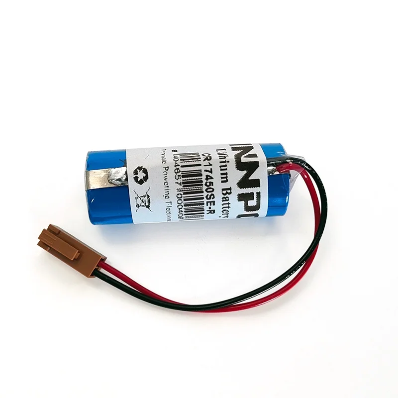 Pilha Lítio CR17450SE-R + Conector PLC 3V 2500mAh (1 Unidade)