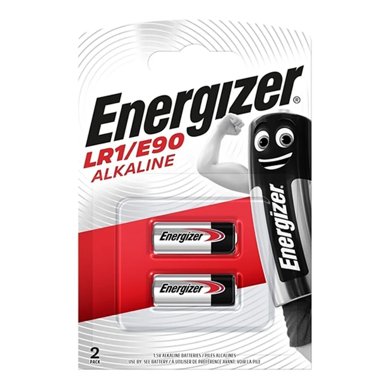 Pilhas Alcalinas Energizer LR1 E90 Alkaline Special (2 Unidades)